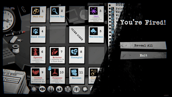 Dupery: A Game of Solo Deduction Screenshot