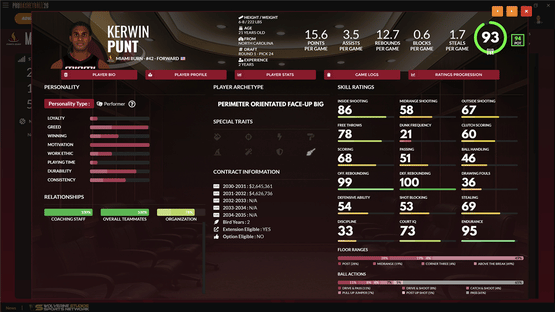 Draft Day Sports: Pro Basketball 26 Screenshot