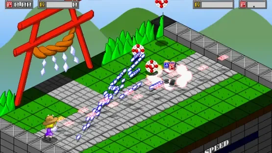 Suwako no Danmaku Pyon-pyon Daisansaku gameplay screenshot 3