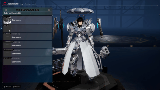 Daemon x Machina: Titanic Scion - Sovereign Axiom Outfit Set Screenshot