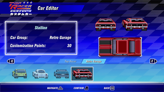 Top Racer Collection: Top Racer Customs Screenshot