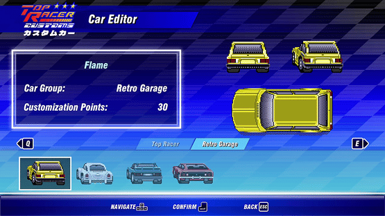 Top Racer Collection: Top Racer Customs Screenshot