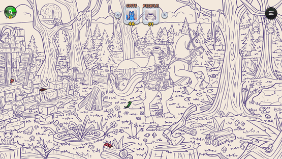 Hidden Cats in Spooky Village Screenshot