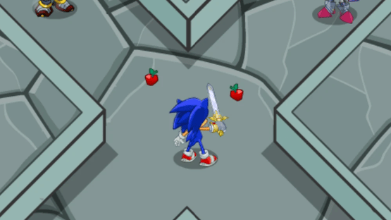 Sonic Knight In Training Screenshot