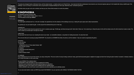 Kinophobia Screenshot