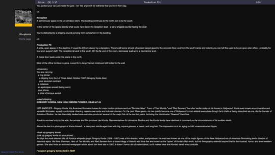 Kinophobia Screenshot