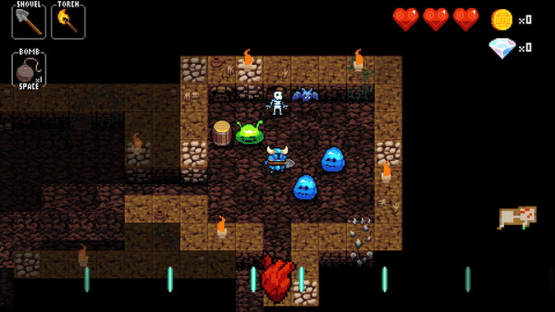 Crypt of the Necrodancer: Shovel Knight Screenshot