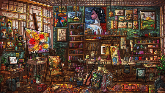 100 Artroom Cats Screenshot