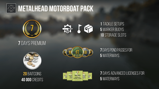 Fishing Planet: Metalhead Motorboat Pack Screenshot