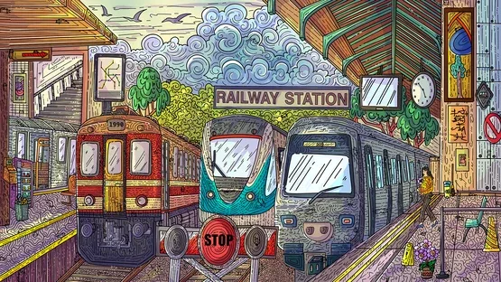 100 Railway Cats screenshot 2