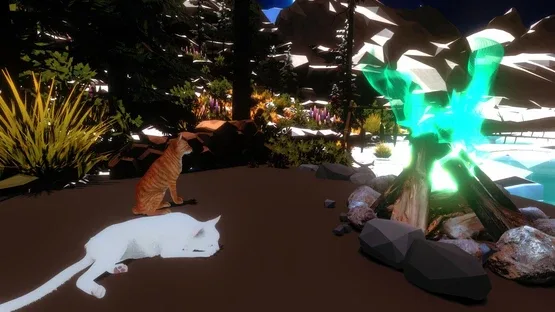 Campfire with Cat screenshot 4