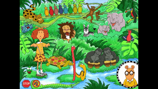 Arthur's Thinking Games Screenshot