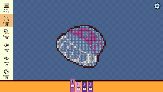 Pixel Cross Stitch: Color by Number - Autumn Miniatures Pack Screenshot