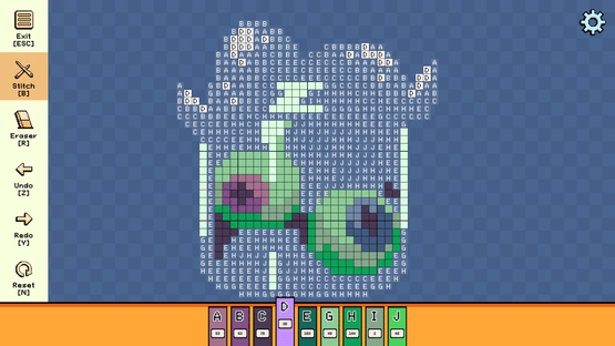 Pixel Cross Stitch: Color by Number - Halloween Minis Pack Screenshot