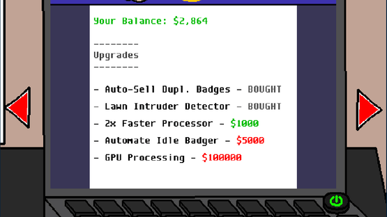 Idle Badger Screenshot
