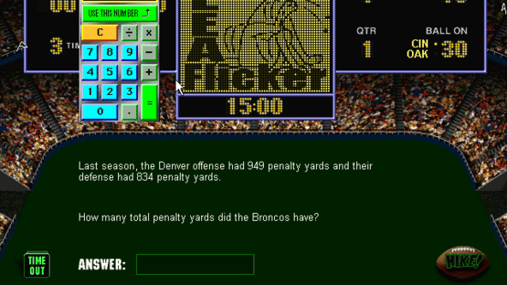 NFL Math Screenshot