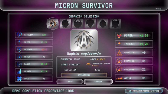 Micron Survivor Screenshot