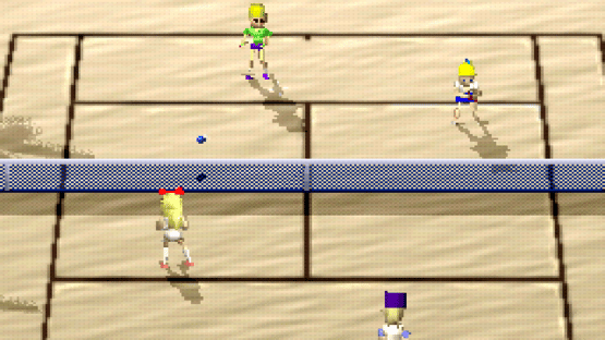 Namco Tennis Smash Court Screenshot