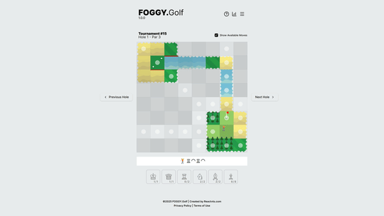 Foggy Golf Screenshot