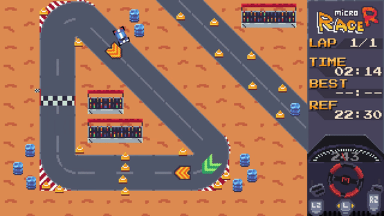 Micro Race R Screenshot