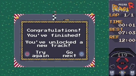 Micro Race R Screenshot
