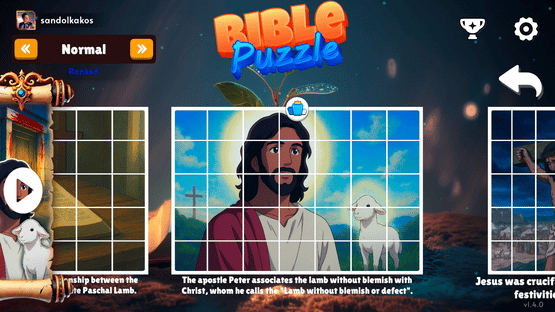 Bible Puzzle: Christian Game Screenshot