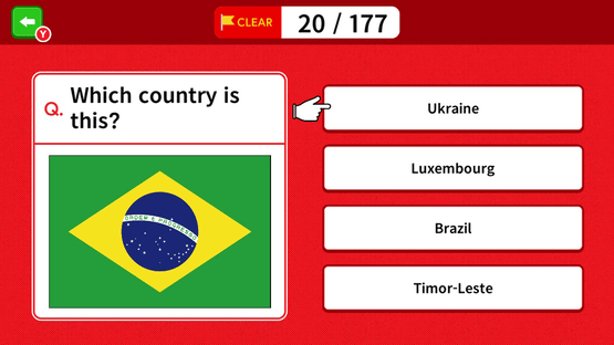Flag Trivia Quiz: Four Choices! Screenshot