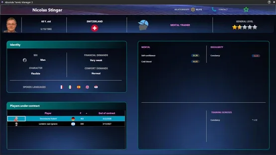 Absolute Tennis Manager 2 screenshot 11