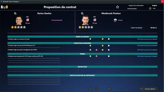 Absolute Tennis Manager 2 screenshot 12