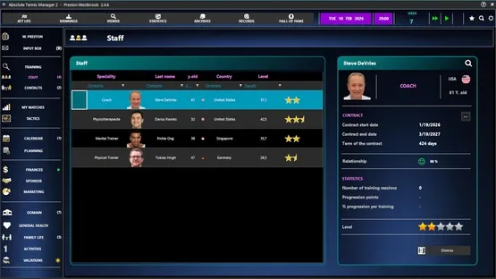 Absolute Tennis Manager 2 screenshot 13