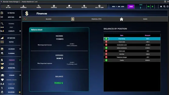 Absolute Tennis Manager 2 screenshot 20