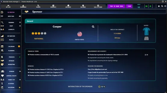 Absolute Tennis Manager 2 screenshot 21