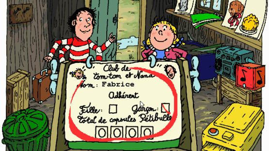 Bienvenue au club Tom-Tom et Nana Screenshot
