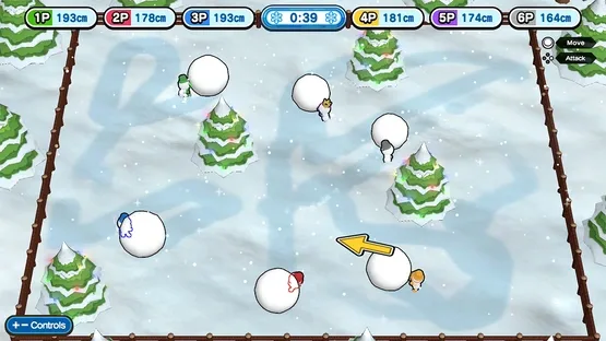 Slide! Throw! Snow Party screenshot 5