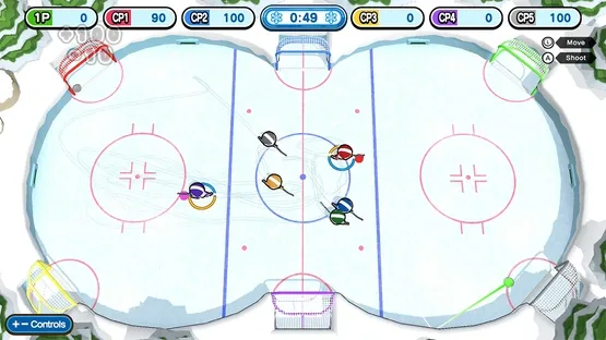 Slide! Throw! Snow Party screenshot 2