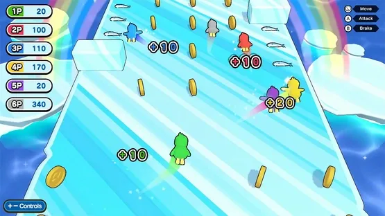 Slide! Throw! Snow Party screenshot 1