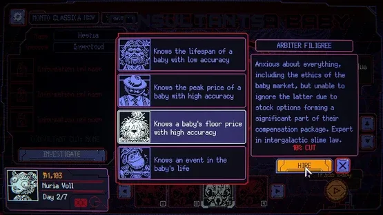 Space Warlord Baby Trading Simulator screenshot 2