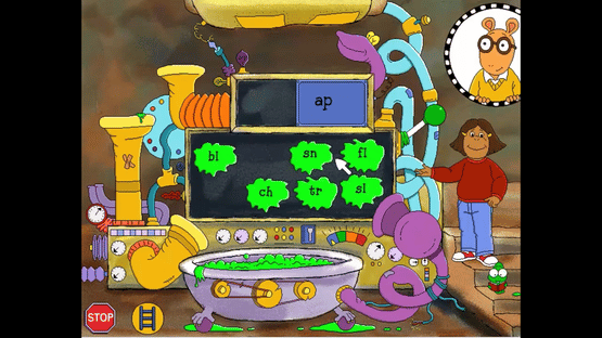 Arthur's Reading Games Screenshot