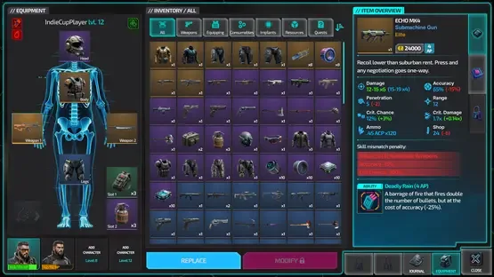 Humanity Echo: Cyberpunk Tactical RPG screenshot 5