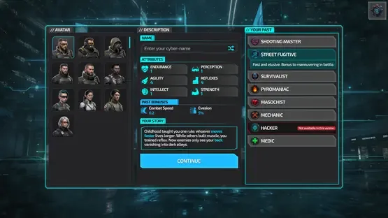 Humanity Echo: Cyberpunk Tactical RPG screenshot 7
