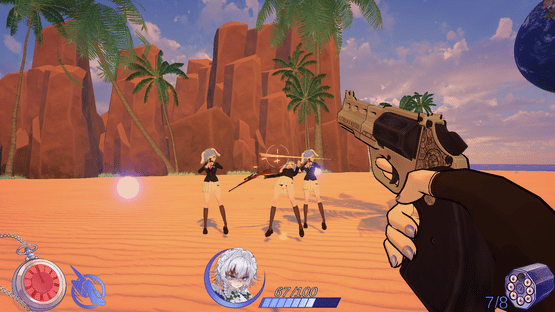 I Am Sakuya FPS: Lunarian Invasion Screenshot