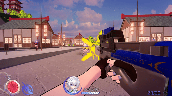 I Am Sakuya FPS: Lunarian Invasion Screenshot
