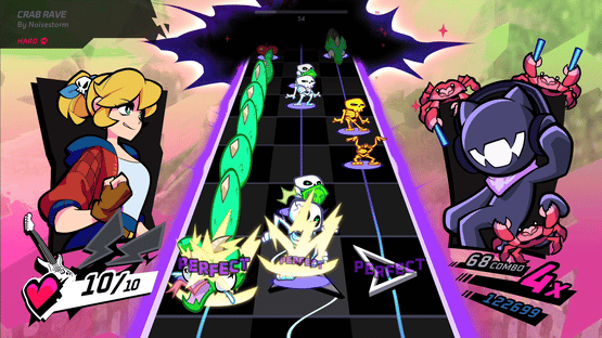 Rift of the NecroDancer: Monstercat - "Crab Rave" Screenshot