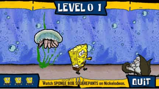 SpongeBob in Run For The Krusty Krab Screenshot