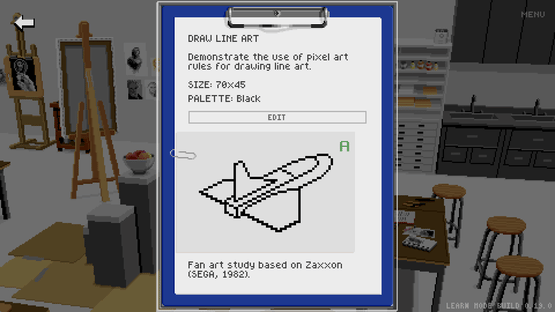 Pixel Art Academy: Learn Mode Screenshot