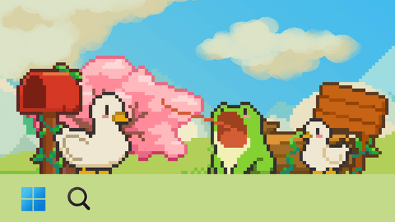 Tiny Pasture: Ribbitribbit and Quackquack Screenshot