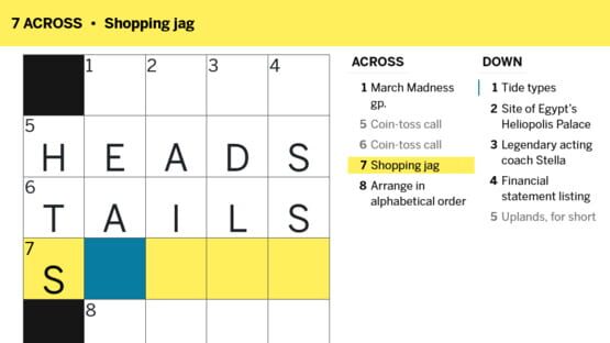 Mini Crossword screenshot 1