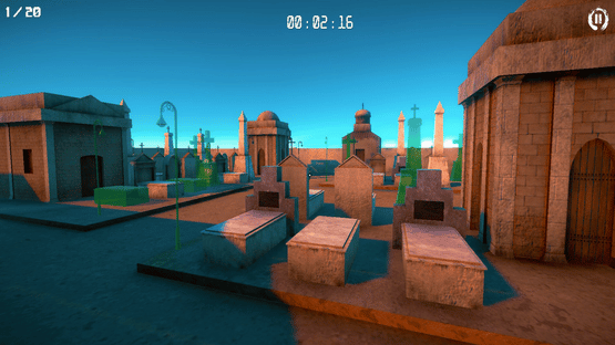 3D Puzzle: Colonial Graveyard Screenshot