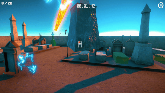 3D Puzzle: Colonial Graveyard Screenshot