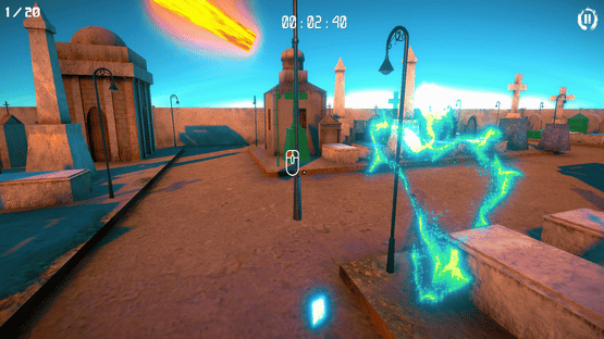 3D Puzzle: Colonial Graveyard Screenshot